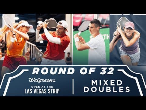 Waters/Johns v Erokhina/Jakovljevic at the Walgreens Open at the Las Vegas Strip
