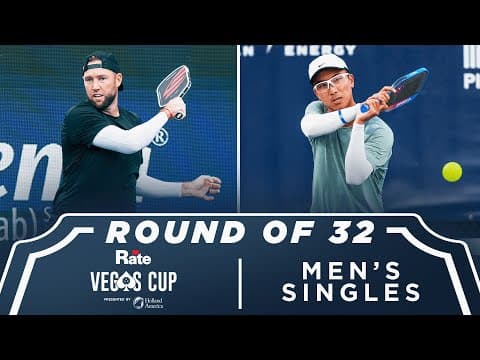 Jack Sock v Augie Ge at the Rate Vegas Cup presented by Holland America