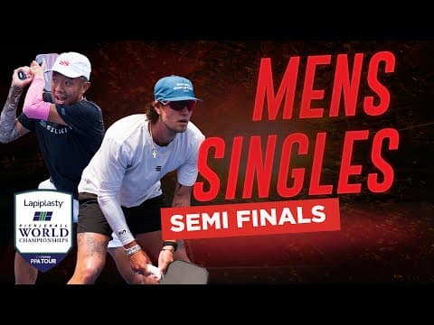Quang Duong v Michael Loyd at the Lapiplasty Pickleball World Championships