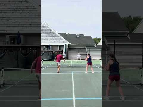 Perfect erne setup! #pickleball
