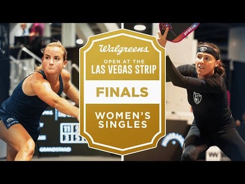 Kate Fahey v Kaitlyn Christian at the Walgreens Open at the Las Vegas Strip