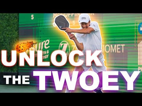 Unlock The Backhand Drive - The World's Best Twoey || Connor Garnett