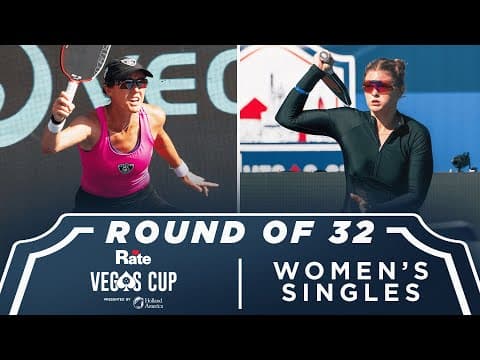 Kaitlyn Christian v Cailyn Campbell at the Rate Vegas Cup presented by Holland America