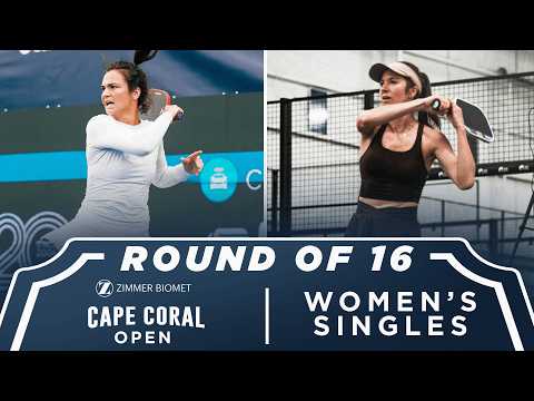 Lea Jansen vs Keilly Ulery at the Zimmer Biomet Cape Coral Open