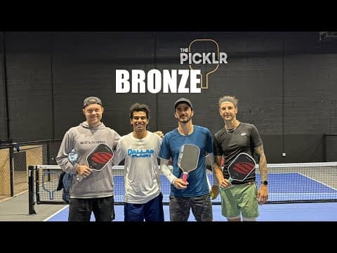 Bronze Match, Dupr 11 Moneyball, Eshaan/Oliver vs Kyle/Gabriel