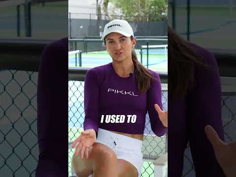 Transitioning from tennis to pickleball? Here is a piece of advice from Christa Gecheva