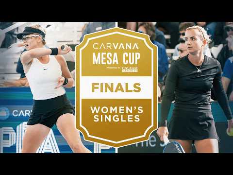 Anna Leigh Waters vs Kate Fahey at the The Carvana Mesa Cup