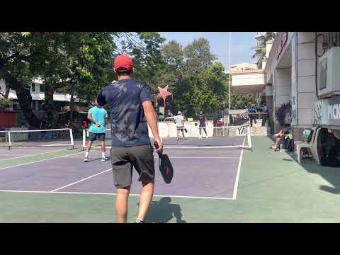 Leander Lazaro/Brendan Lee vs Daniel Moore/Jai Grewal | Pickleball Doubles Game 1
