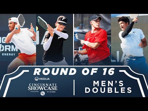 Staksrud/Patriquin v Freeman/Fu at the Veolia Cincinnati Showcase