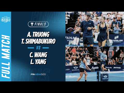 Truong/Shimabukuro vs Wang/Yang - Mixed Doubles Final | Panas Kuala Lumpur Open 2026